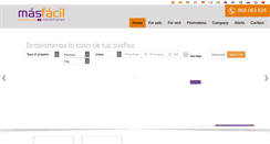Desktop Screenshot of masfacil.net